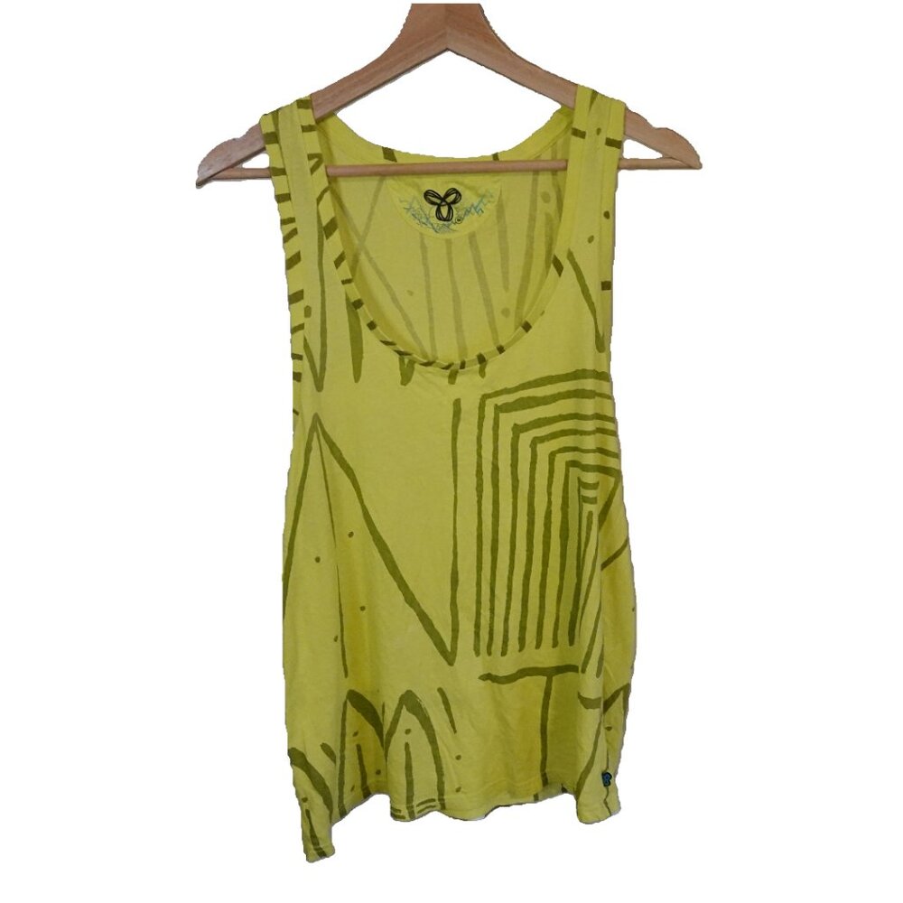 TNA Neon Green Tank Top Size Medium